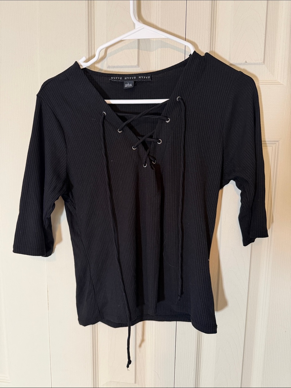 Lace Up Top